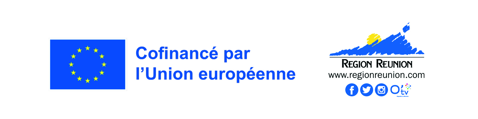 Cofinancé par l'Union européenne – FEDER FSE, Région Réunion