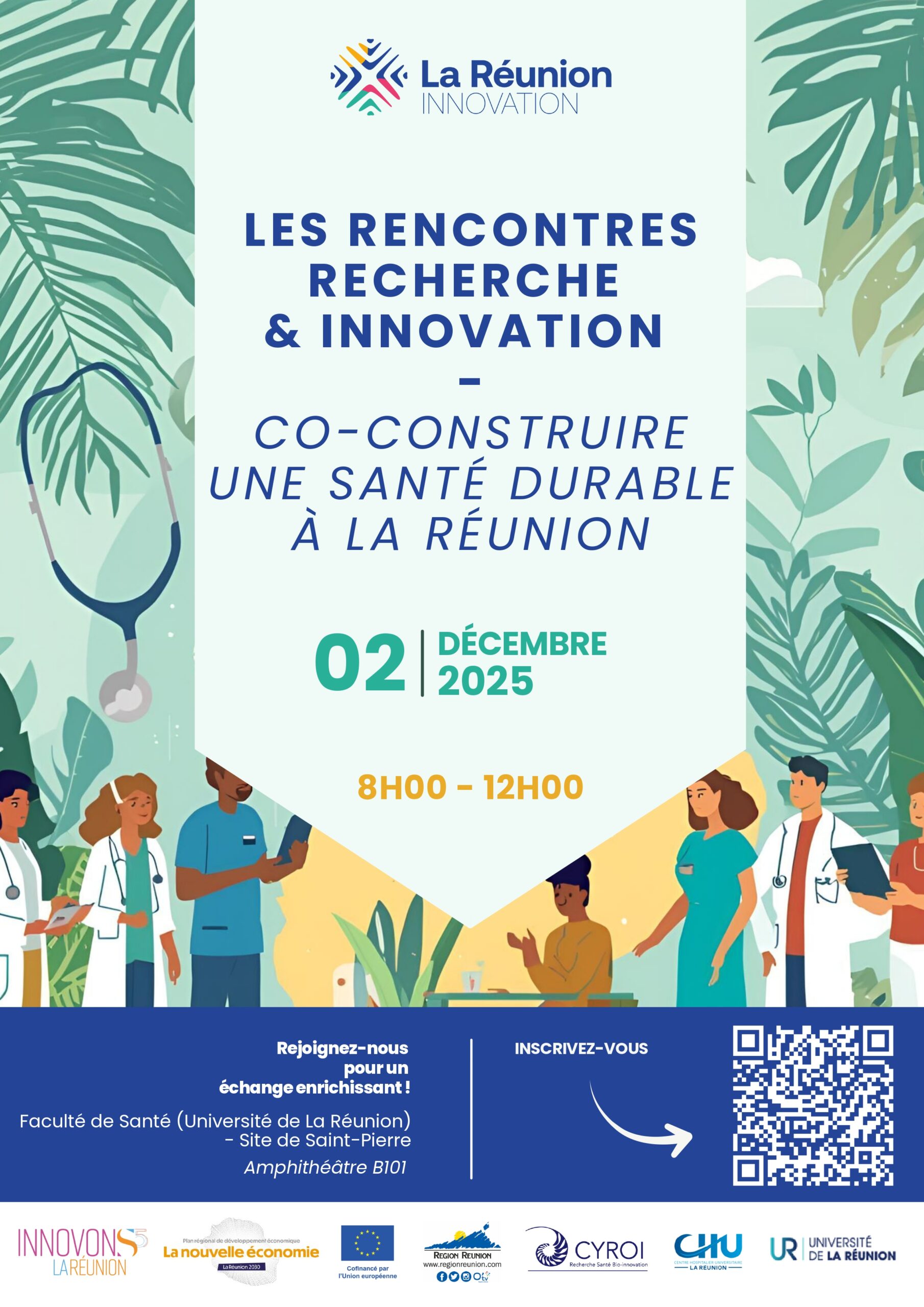 Affiche Rencontres Recherche & Innovation 2 décembre 2025