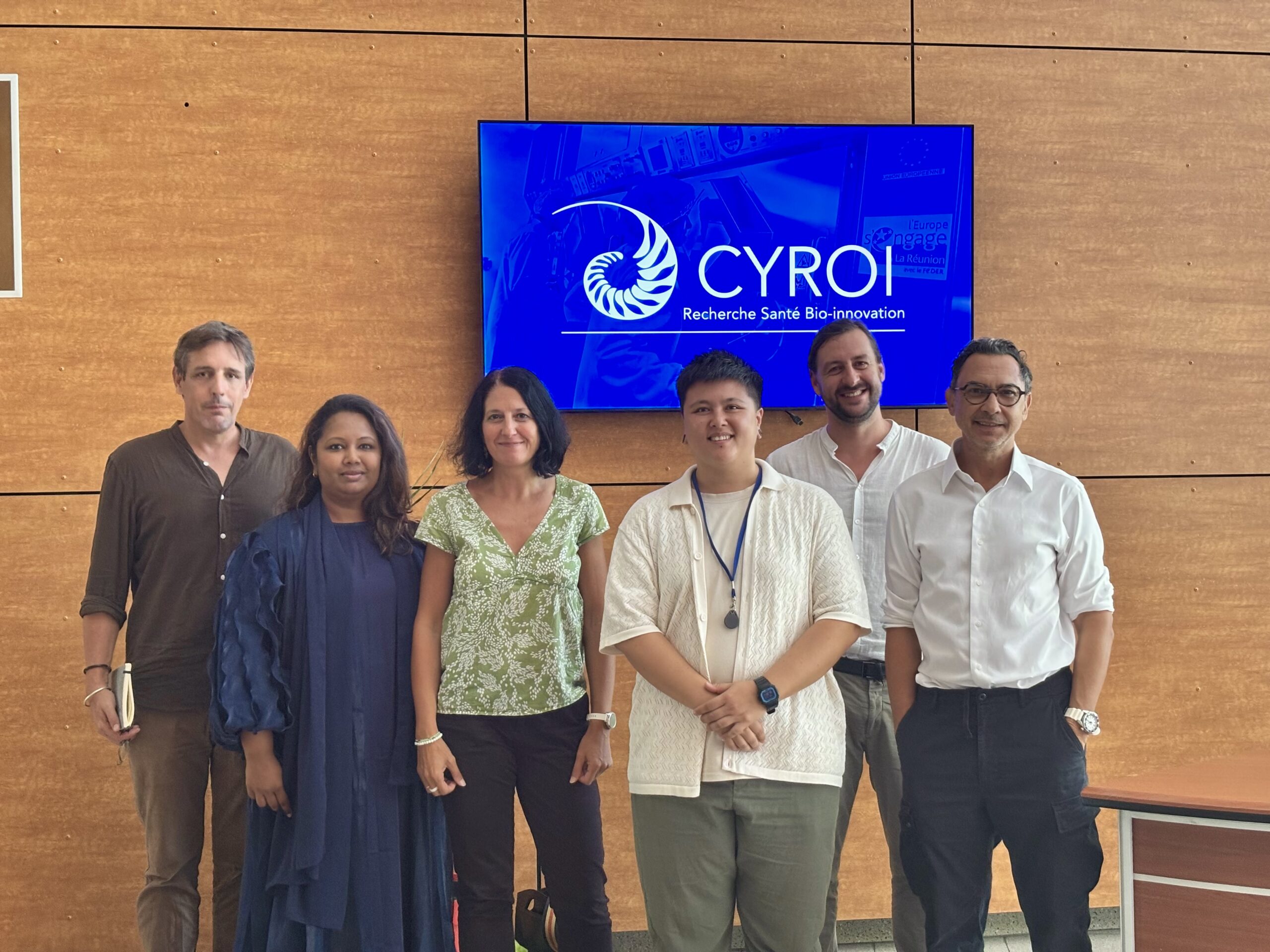 Personnes présentes lors de la visite