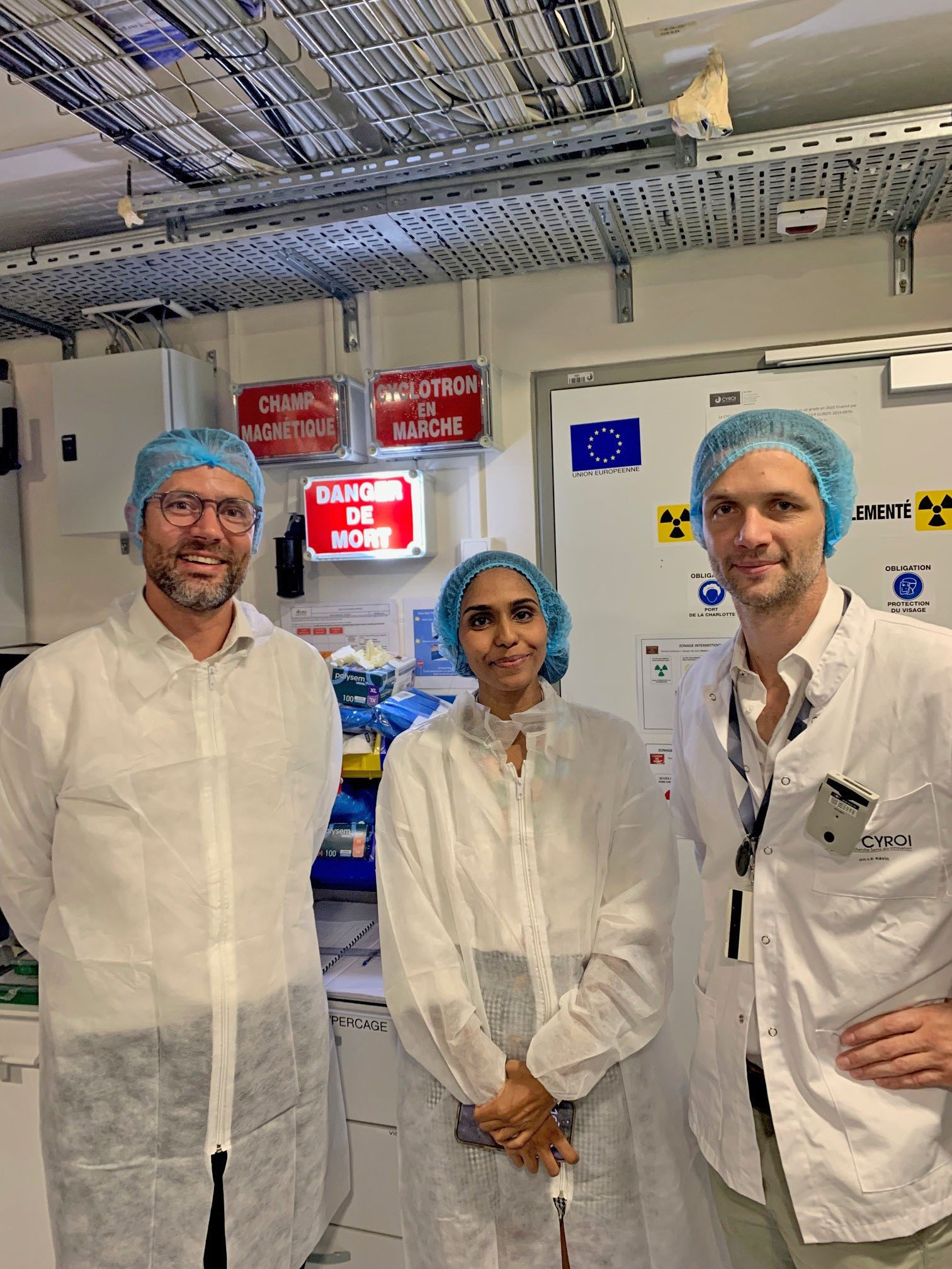 Visite de Ludovic Pouget, Directeur Régional de Bpifrance, au CYROI